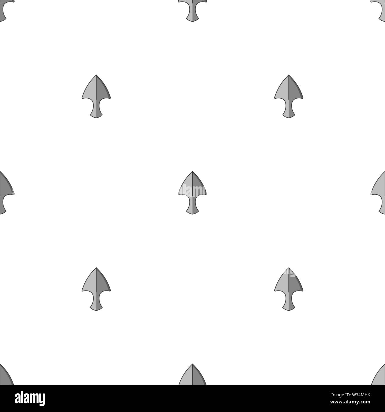 Nahtlose Muster mit wurfmesser Symbole. Ninja Waffe. Vector Illustration für Design, Web, Geschenkpapier, Textilien, Tapeten. Stock Vektor