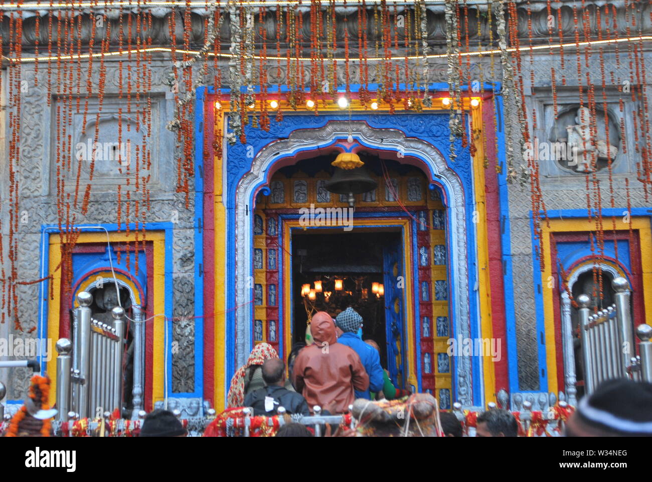 Kedarnath Tempel Stockfoto