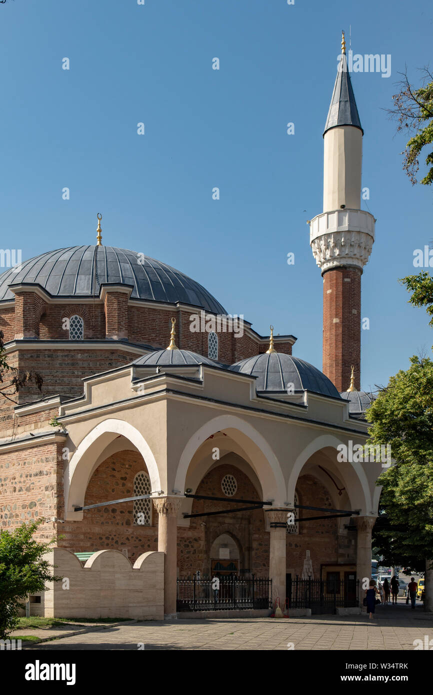 Banja-Baschi-Moschee, Sofia, Bulgarien Stockfoto