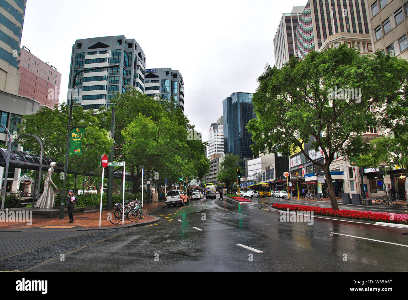 Wellington auf der Nordinsel, Neuseeland Stockfoto