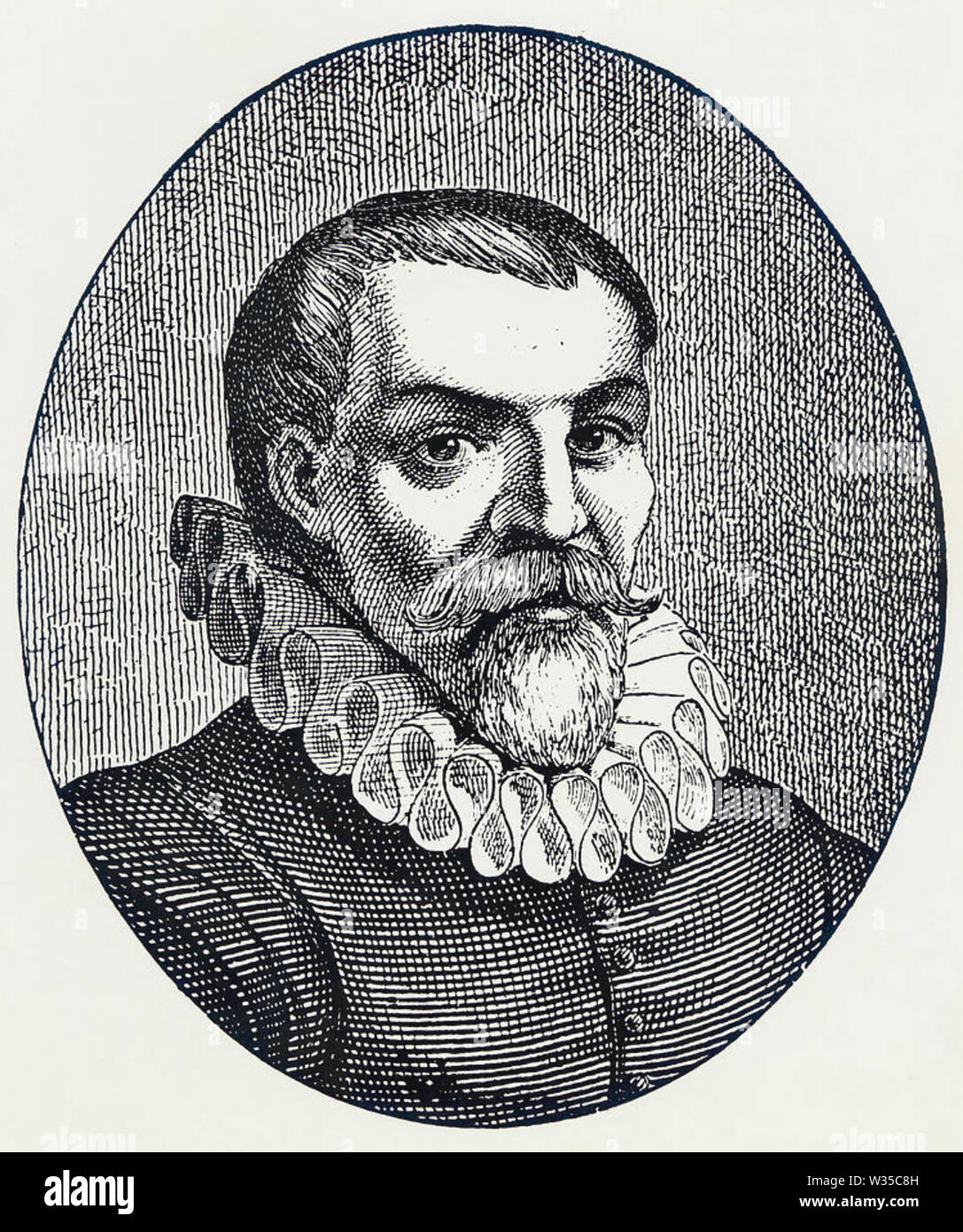 WILLEM BARENTSZ (c 1550-1597) Niederländische navigator, Kartograph und Arctic explorer Stockfoto