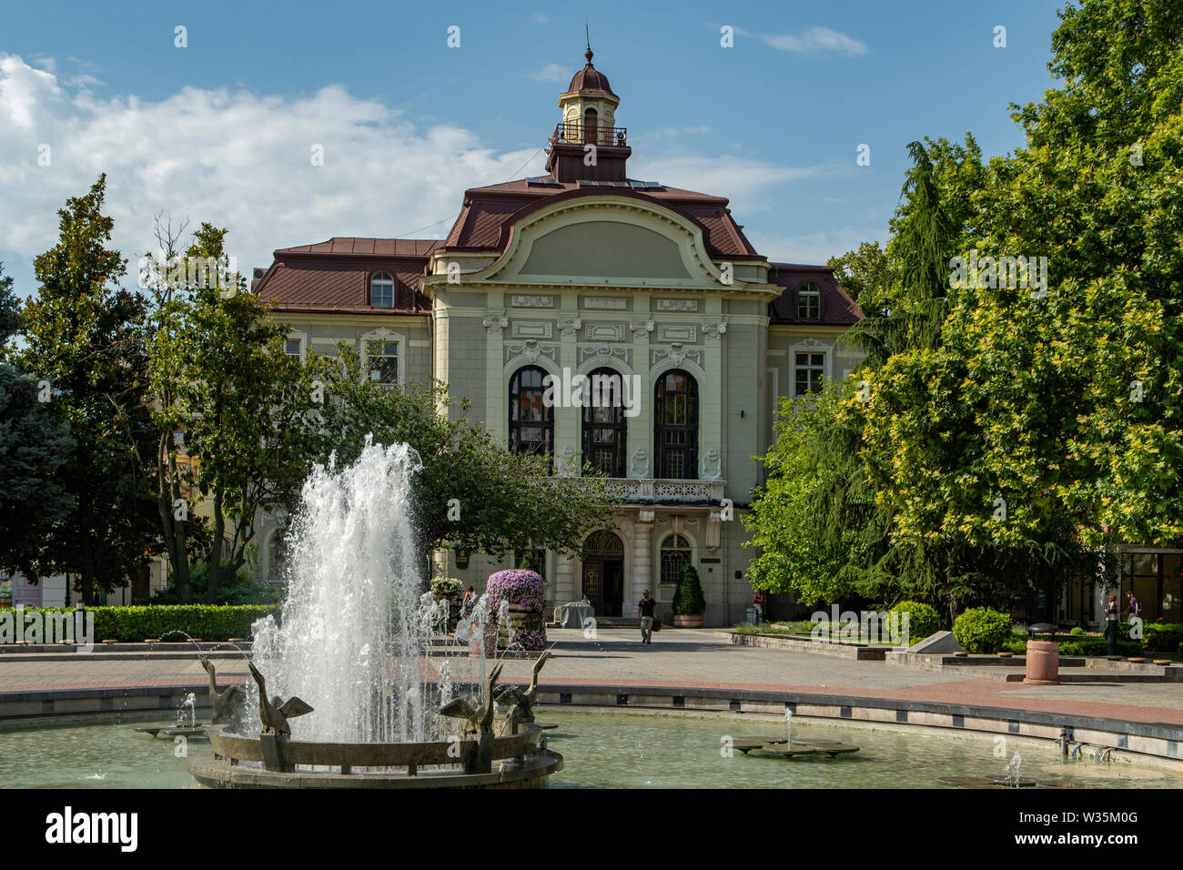Gemeinde Gebäude, Plovdiv, Bulgarien Stockfoto