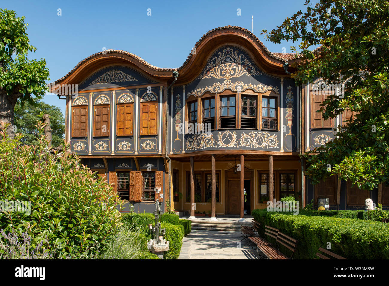 Regionale ethnographische Museum, Altstadt, Plovdiv, Bulgarien Stockfoto