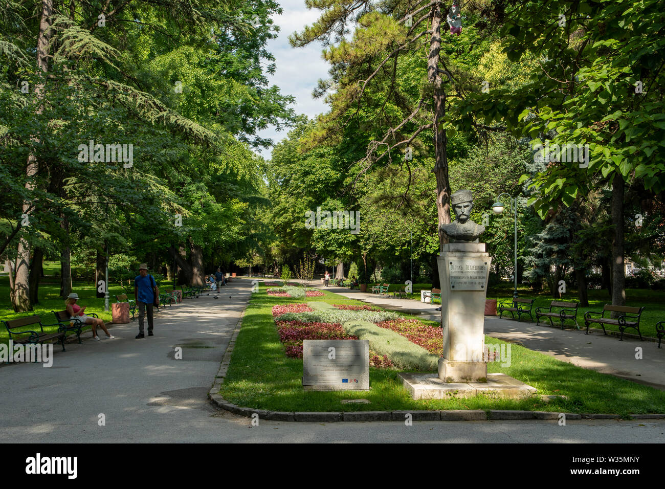 Zar Simeon's Garden, Plovdiv, Bulgarien Stockfoto