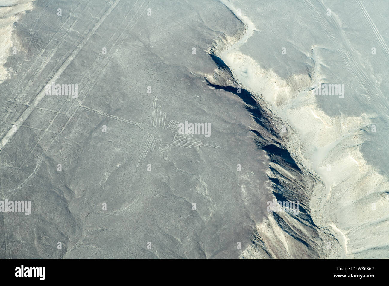Nazca-linien in Peru Stockfoto