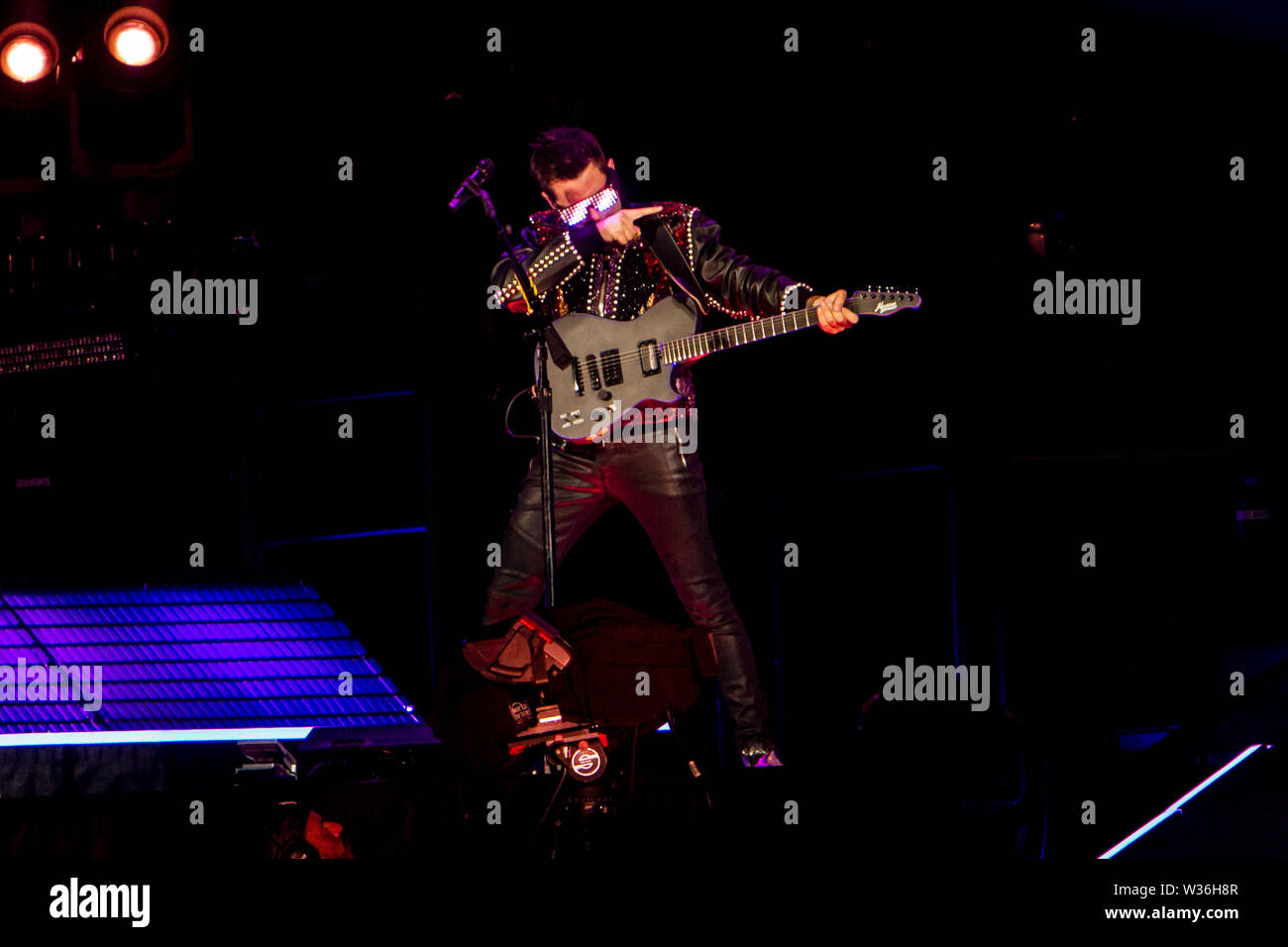 Muse führt im Stadio San Siro in Milano, Italien, am 12. Juli 2019 Stockfoto