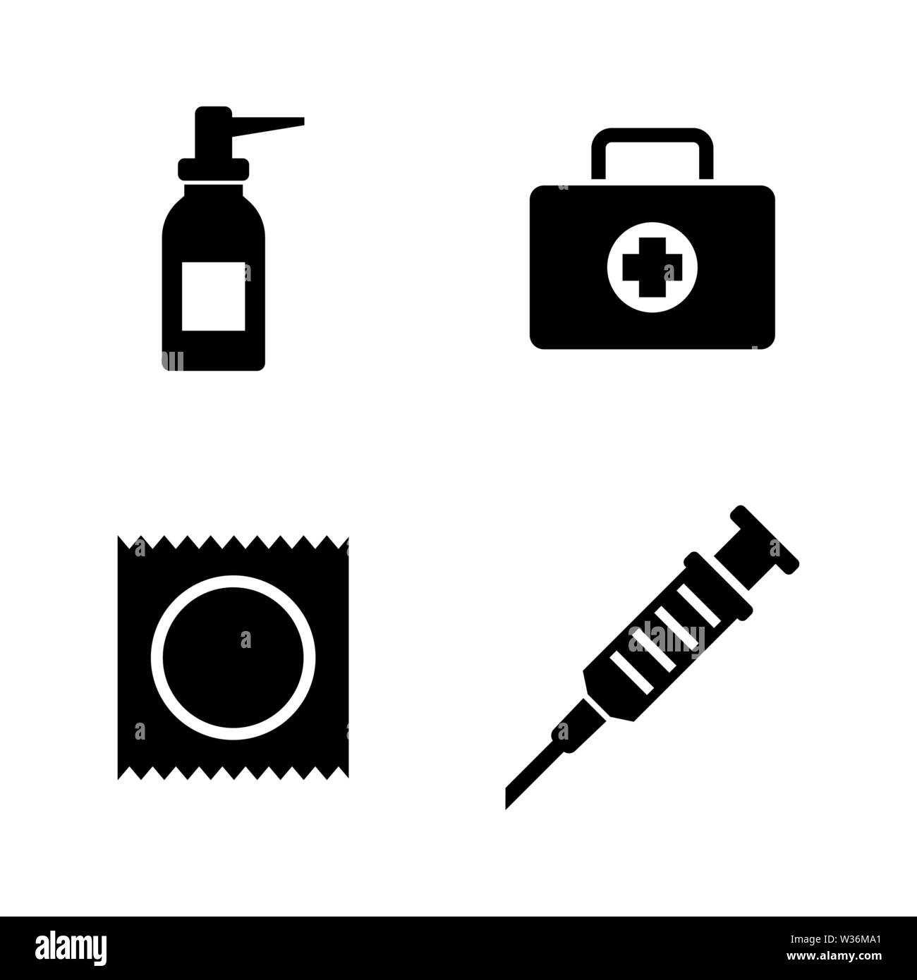 Apotheke, Hygiene Schutz. Einfache ergänzende Vector Icons Set für Video, Mobile Anwendungen, Websites, Print Projekte und ihre Gestaltung. Apotheke, Hygiene ico Stock Vektor