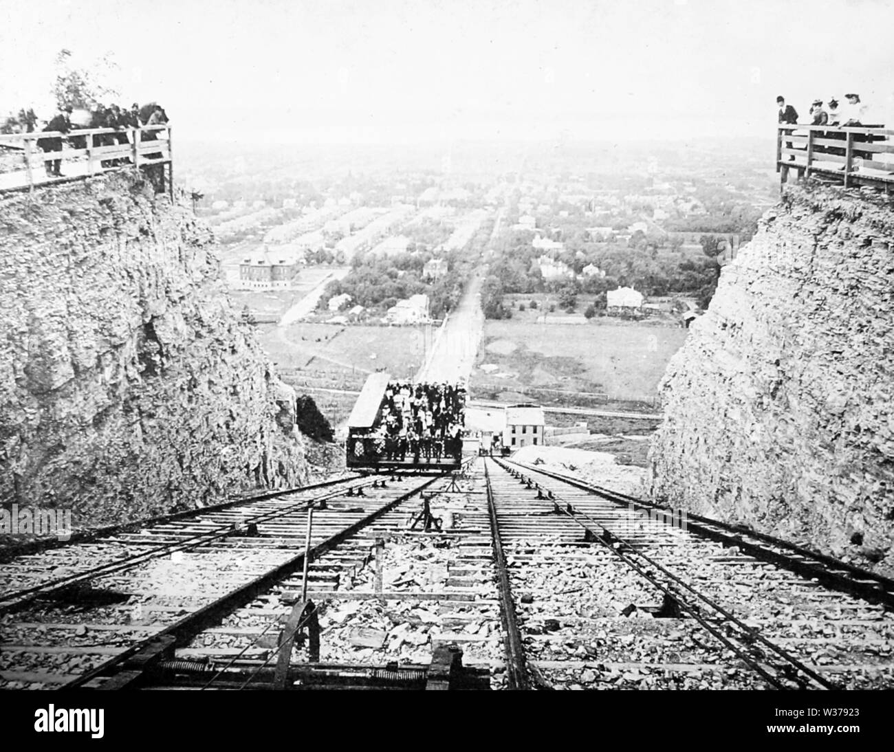 Hamilton Incline Railway, Ontario, Kanada Stockfoto