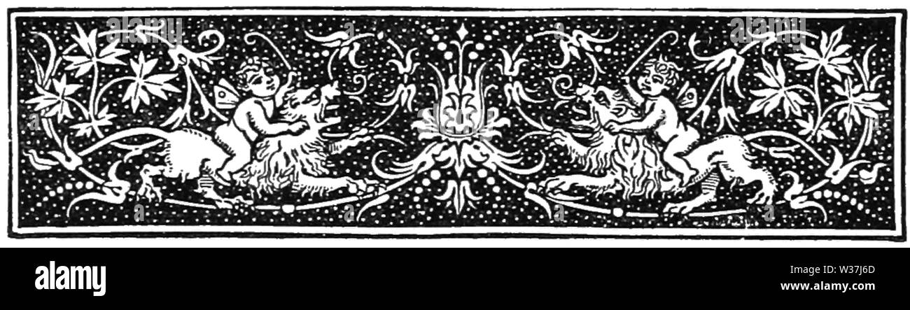 TSOM D415 Seite Dekoration Stockfoto