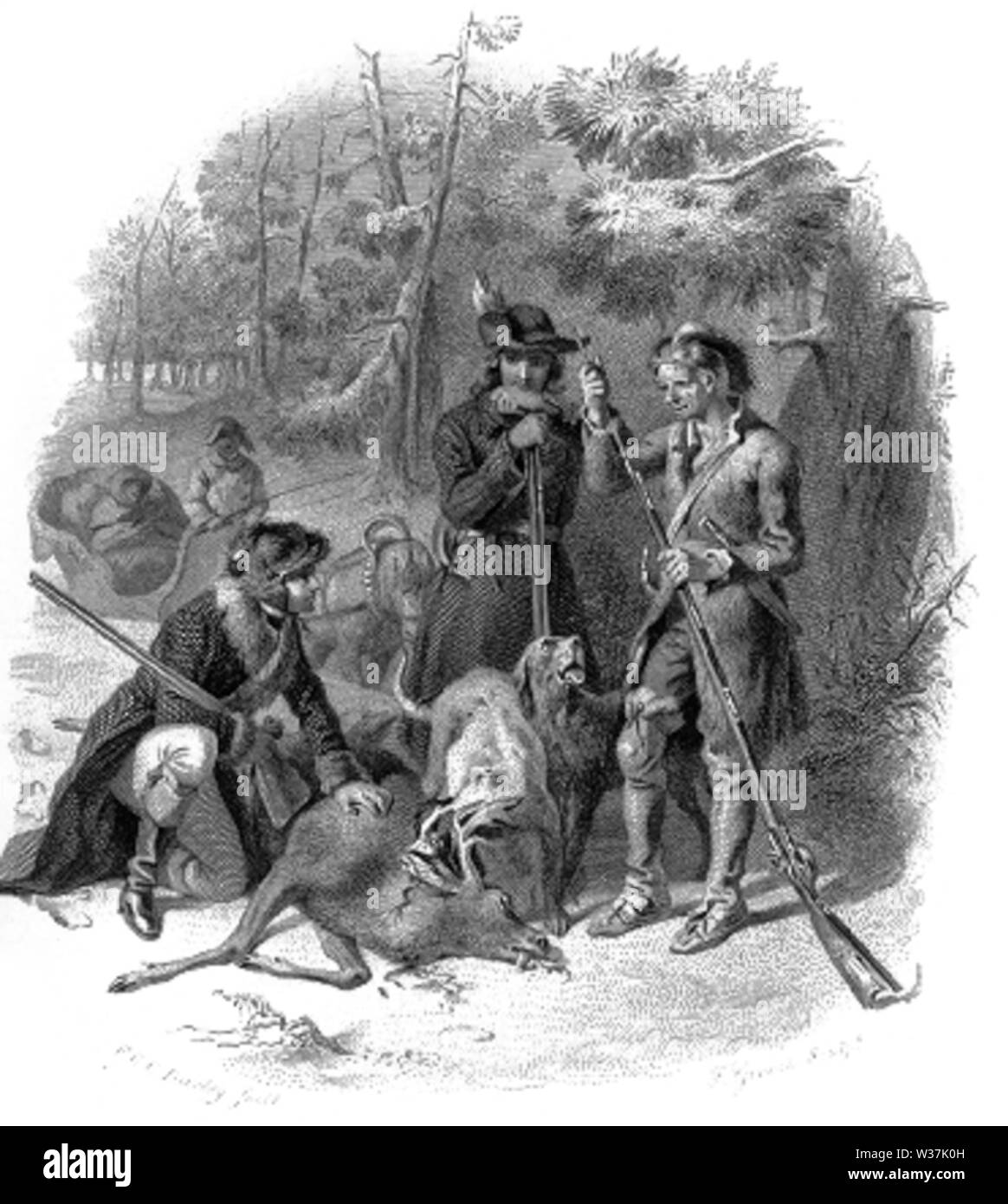 Die Pioniere Ch1 Stockfoto