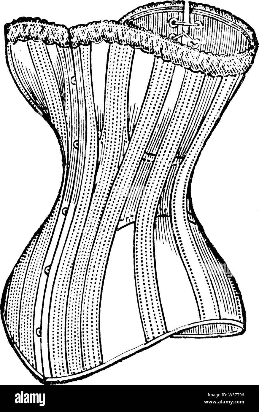 Thomson 1896 Seite 05 StyleW Stockfoto