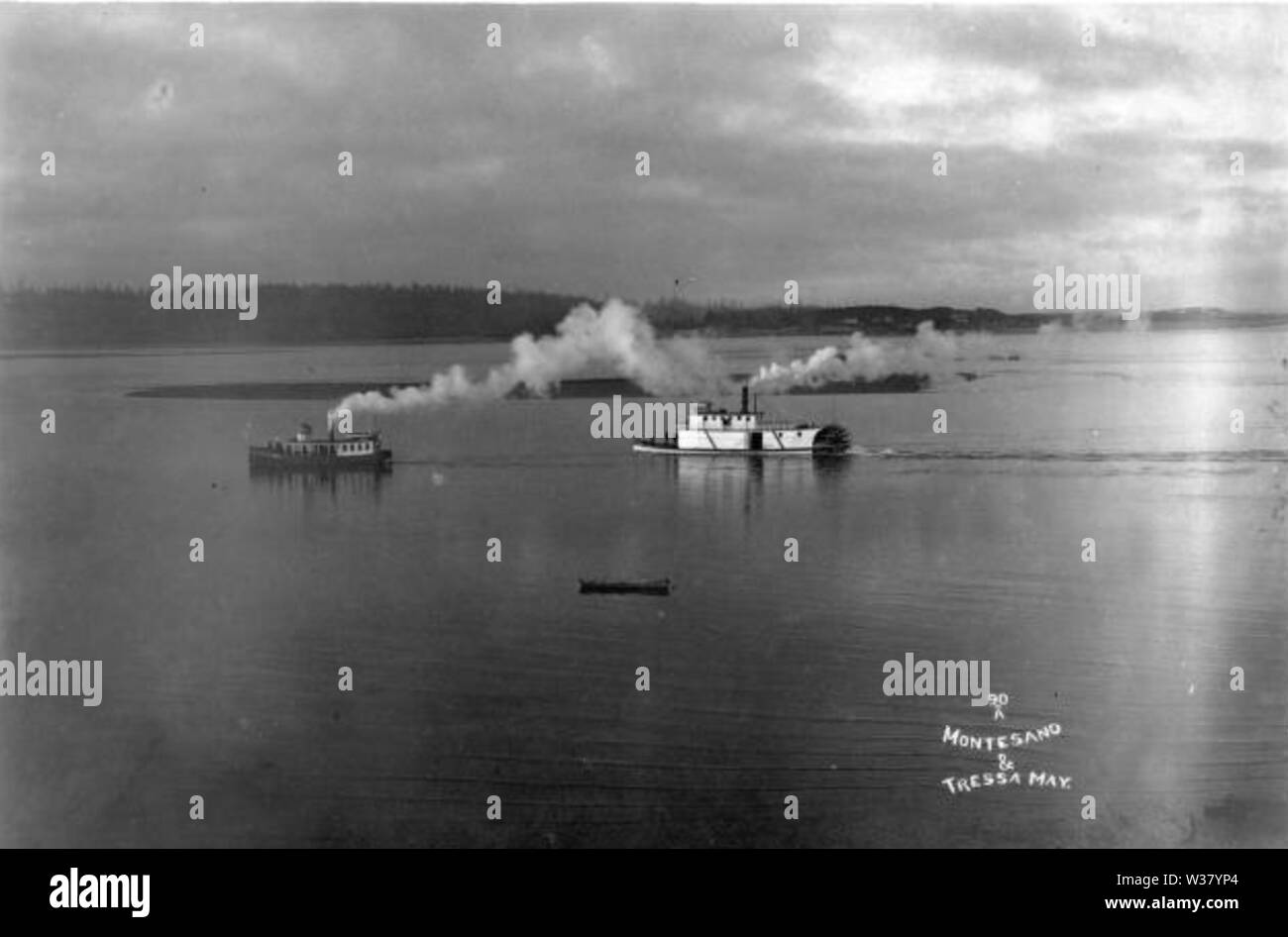 Tressa und Montesano (Profile) ca. 1888 Stockfoto