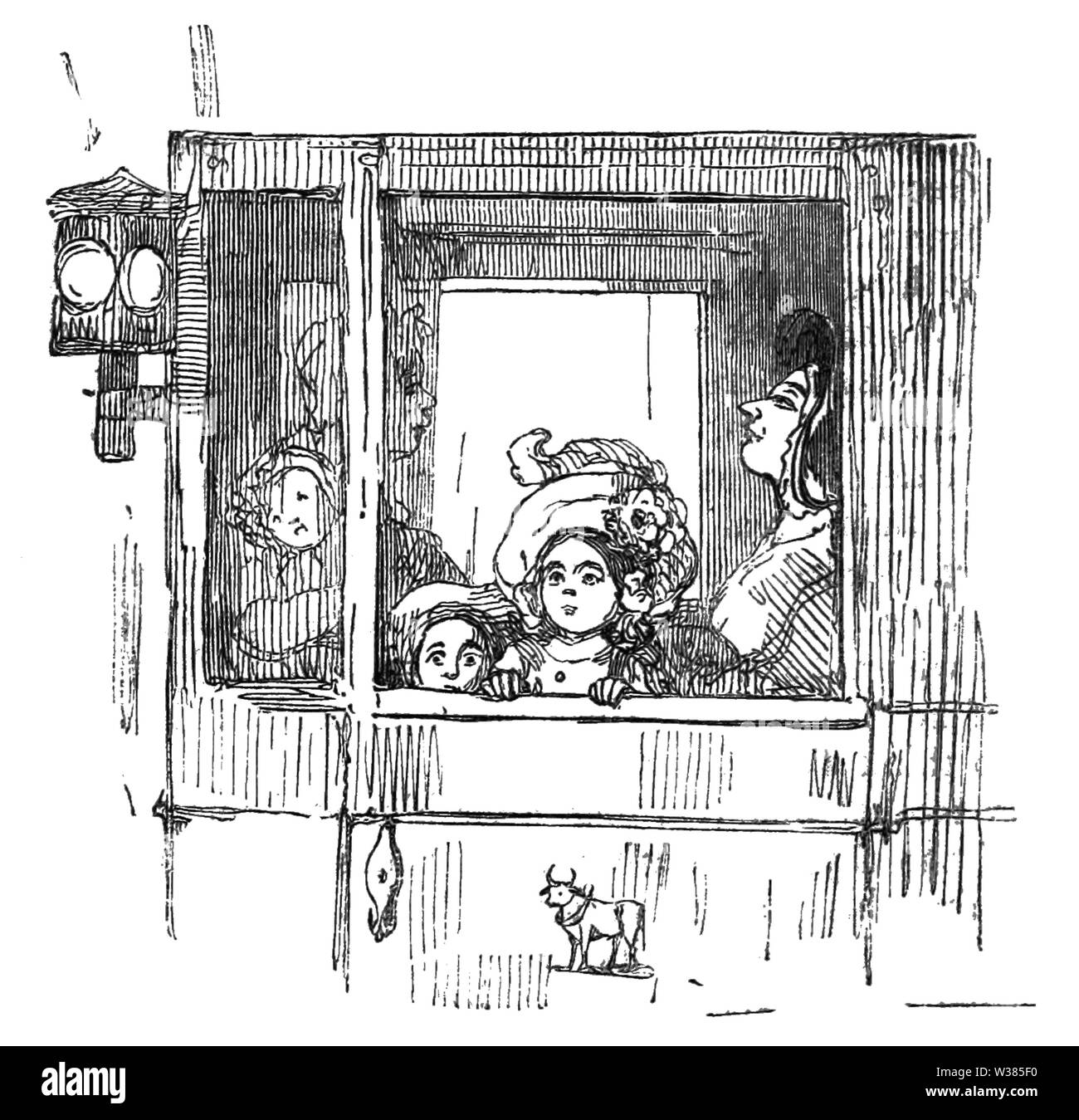 Vanity Fair D 592 Stockfoto