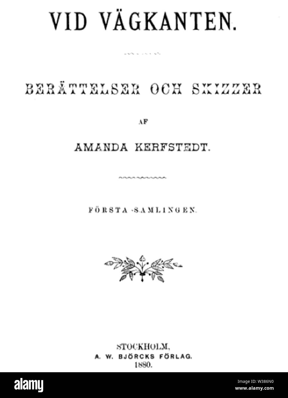 Vid vägkanten Stockfoto