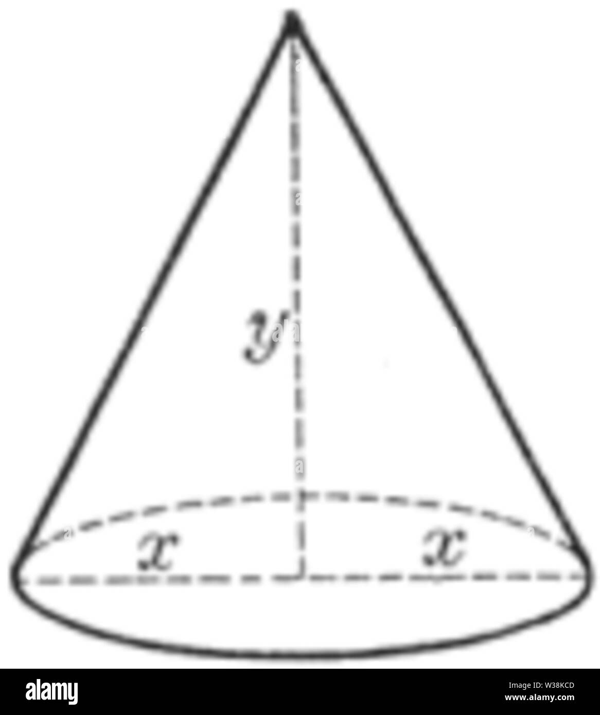 Wag125-1 kreisförmigem Kegel Stockfoto