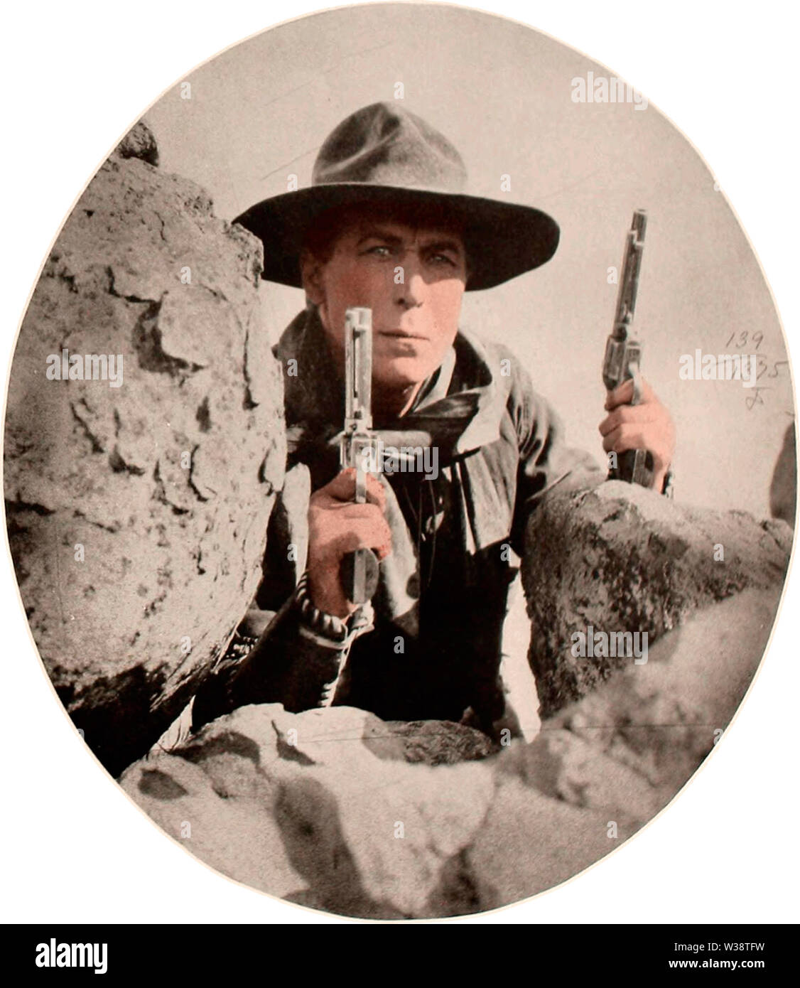 William S Hart 1920 Stockfoto