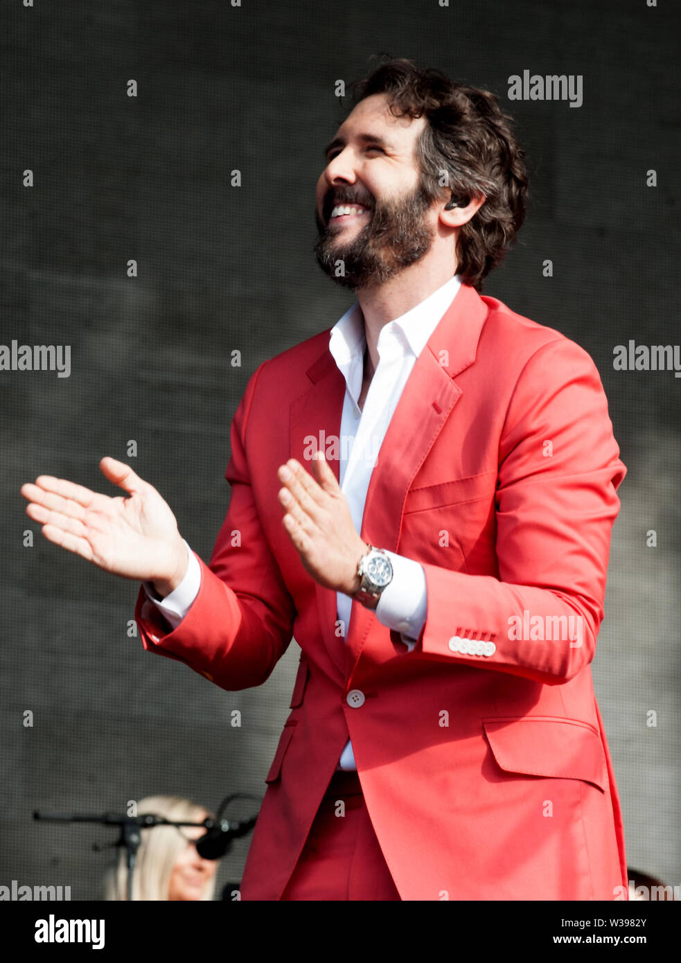 Josh Groban bei der Barclaycard präsentiert Britische Sommerzeit, Hyde Park in London, England. Stockfoto