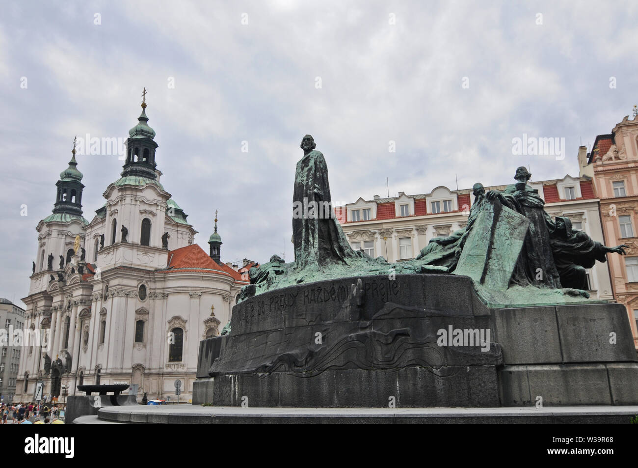 Altstädter Ring Prag, Tschechische Republik Stockfoto