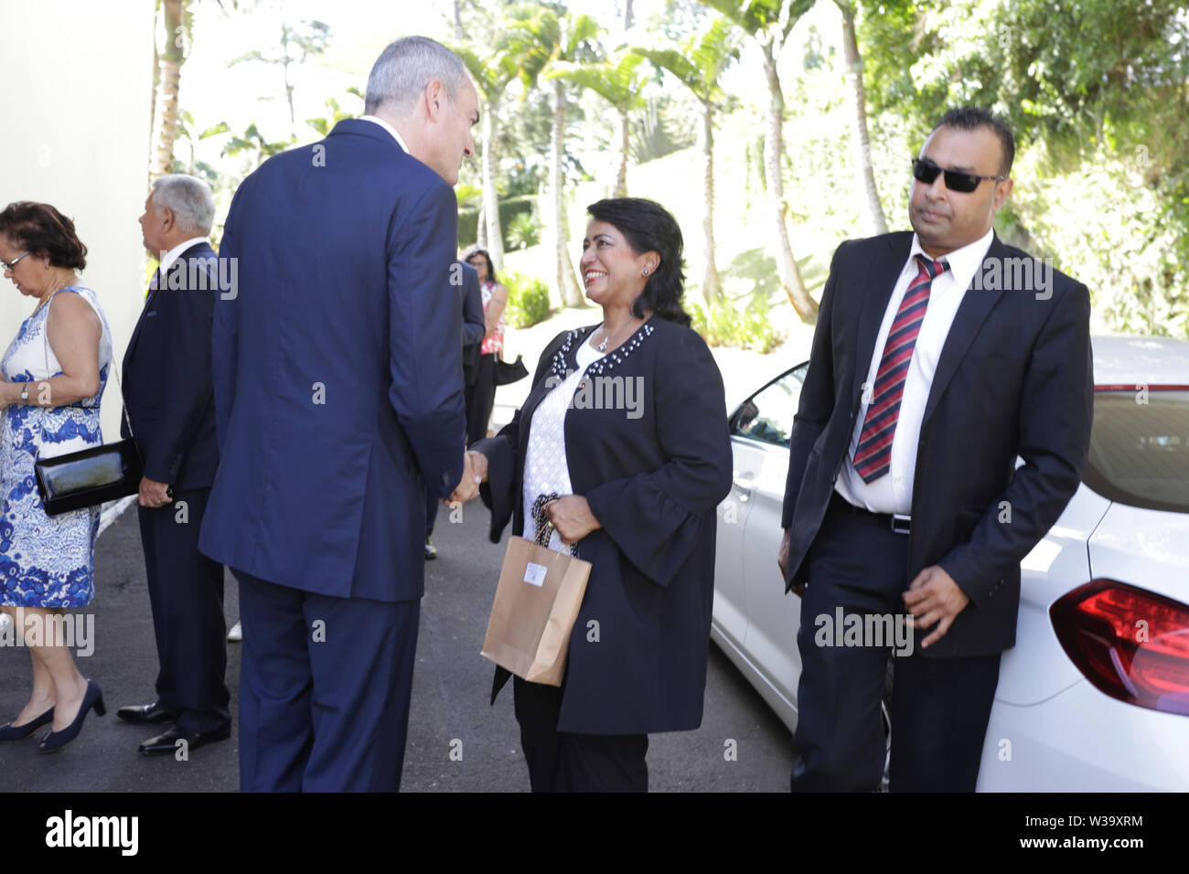 l’ambassadeur Emmanuel Cohet Stockfoto