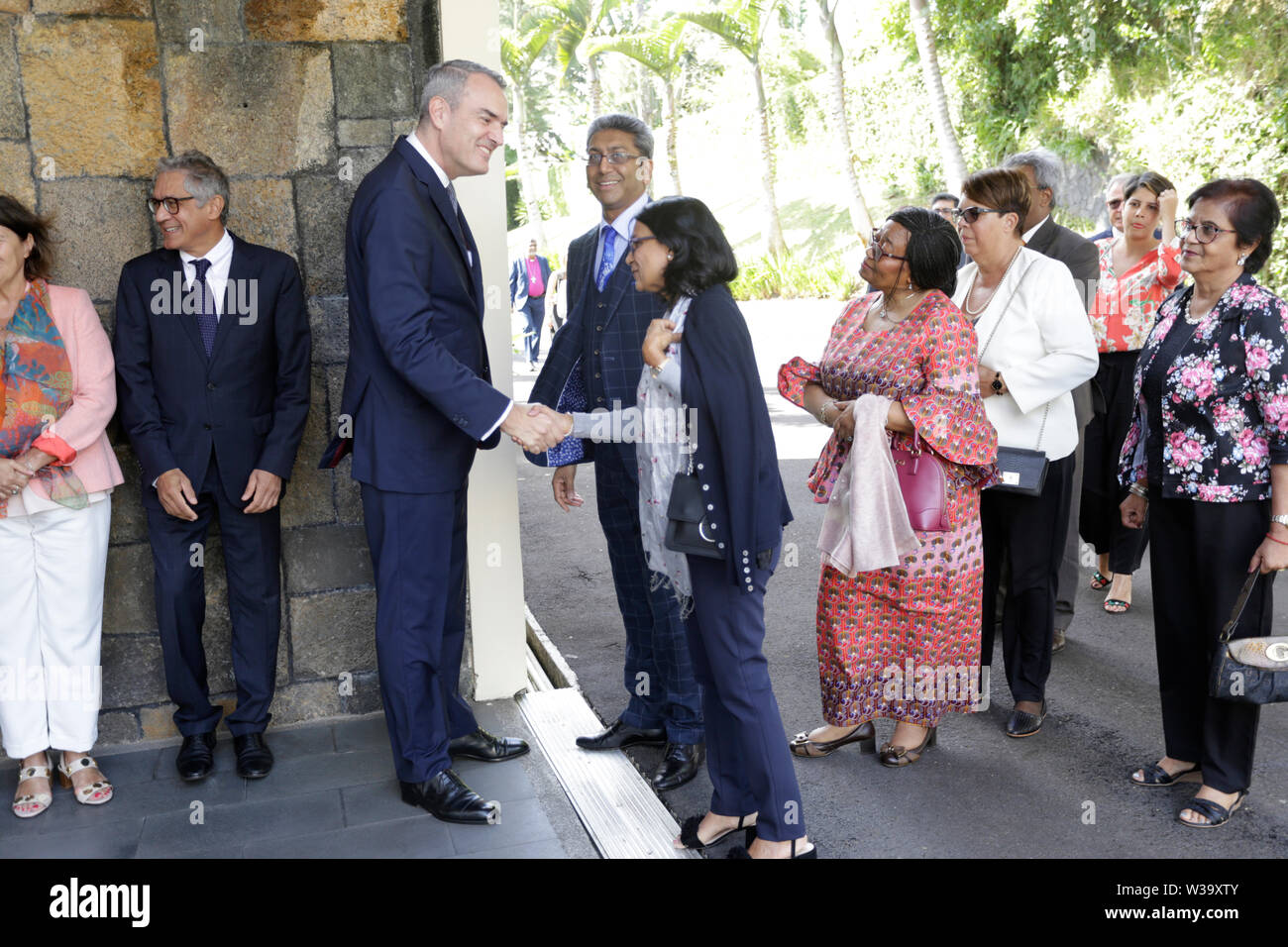 l’ambassadeur Emmanuel Cohet Stockfoto