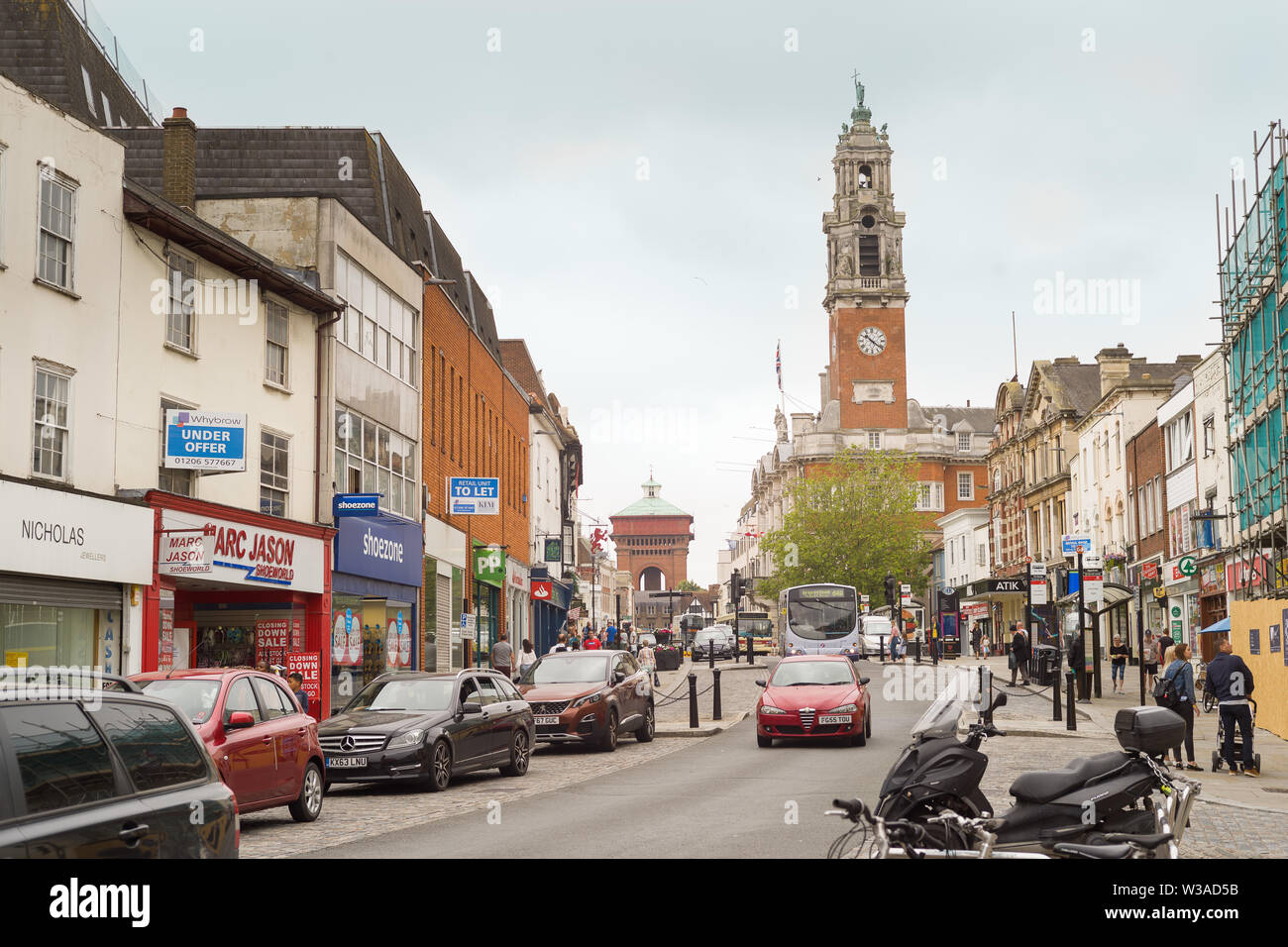 Colchester essex high street Fotos und Bildmaterial in hoher
