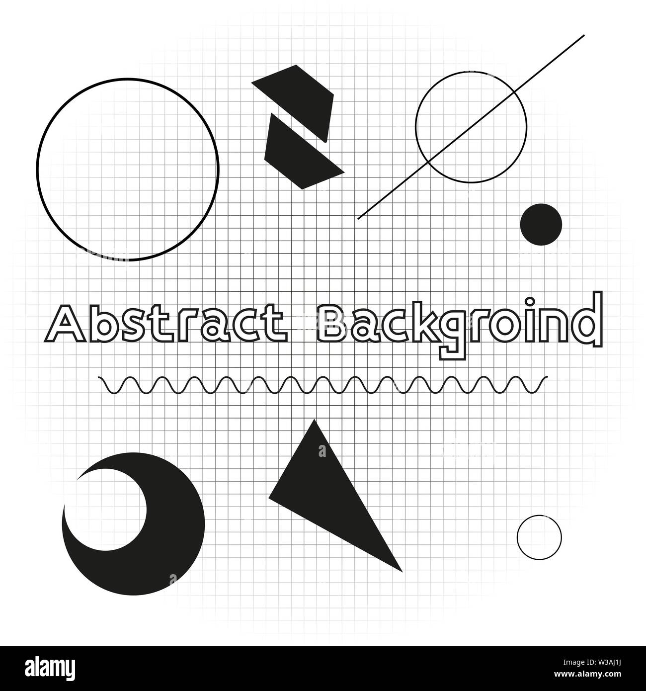 Halbton Weiß grau hinterlegt. Vektor Design Konzept. Dekorative Web Layout oder Poster, Banner. Stock Vektor