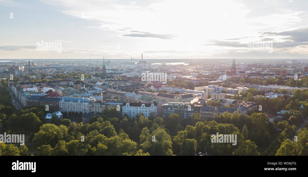 Landschaft in Helsinki, Finnland Stockfoto