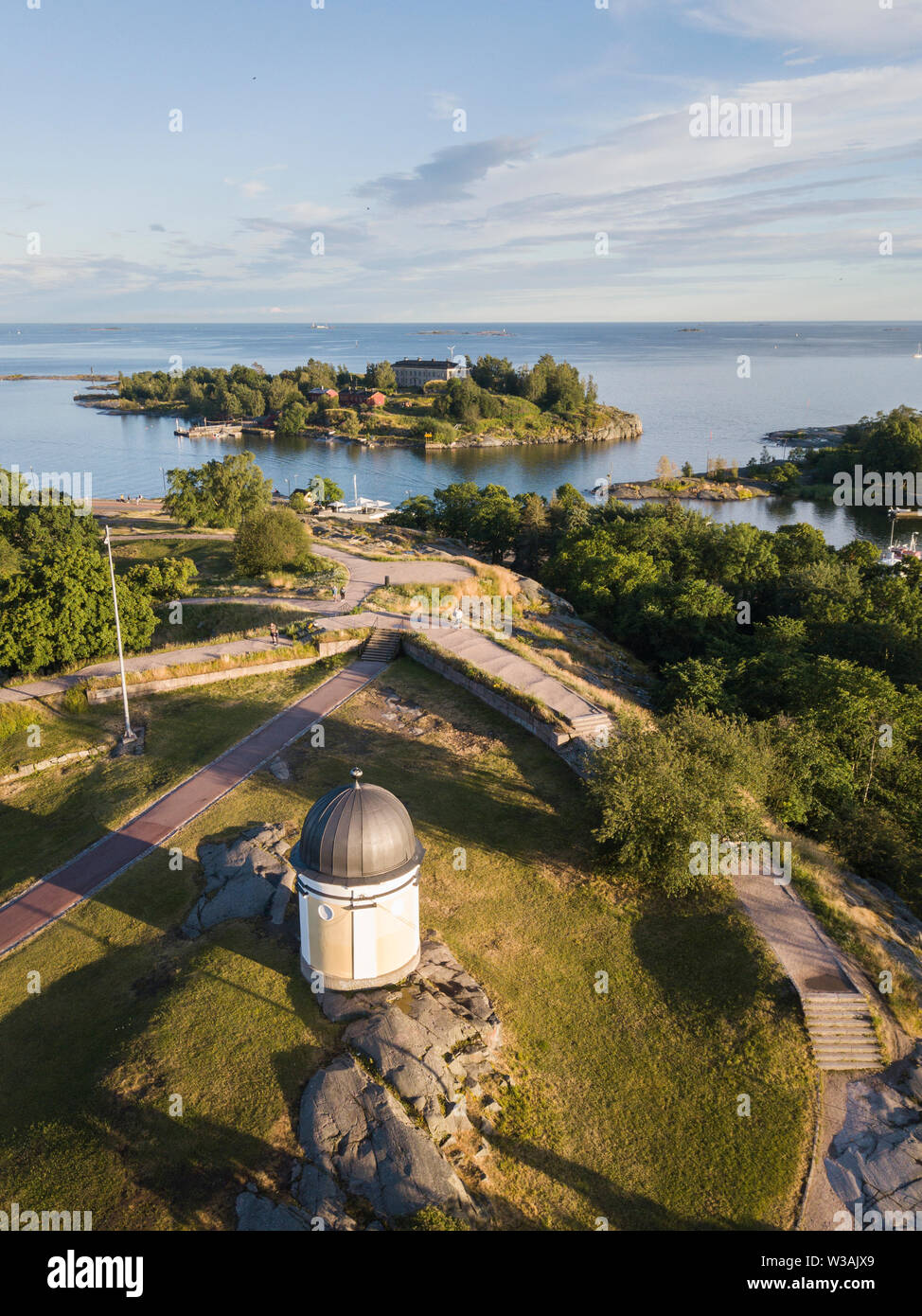 Landschaft in Helsinki, Finnland Stockfoto