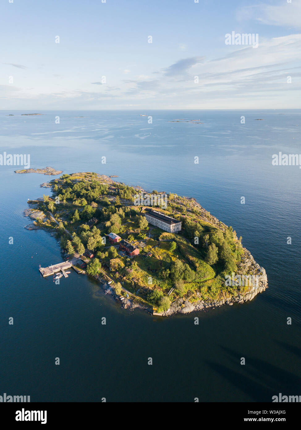 Landschaft in Helsinki, Finnland Stockfoto