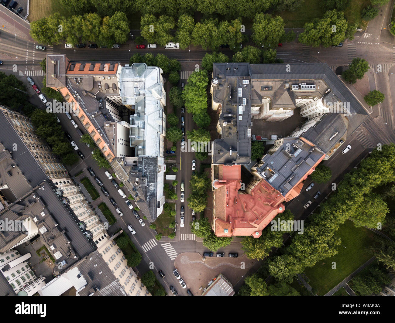 Landschaft in Helsinki, Finnland Stockfoto