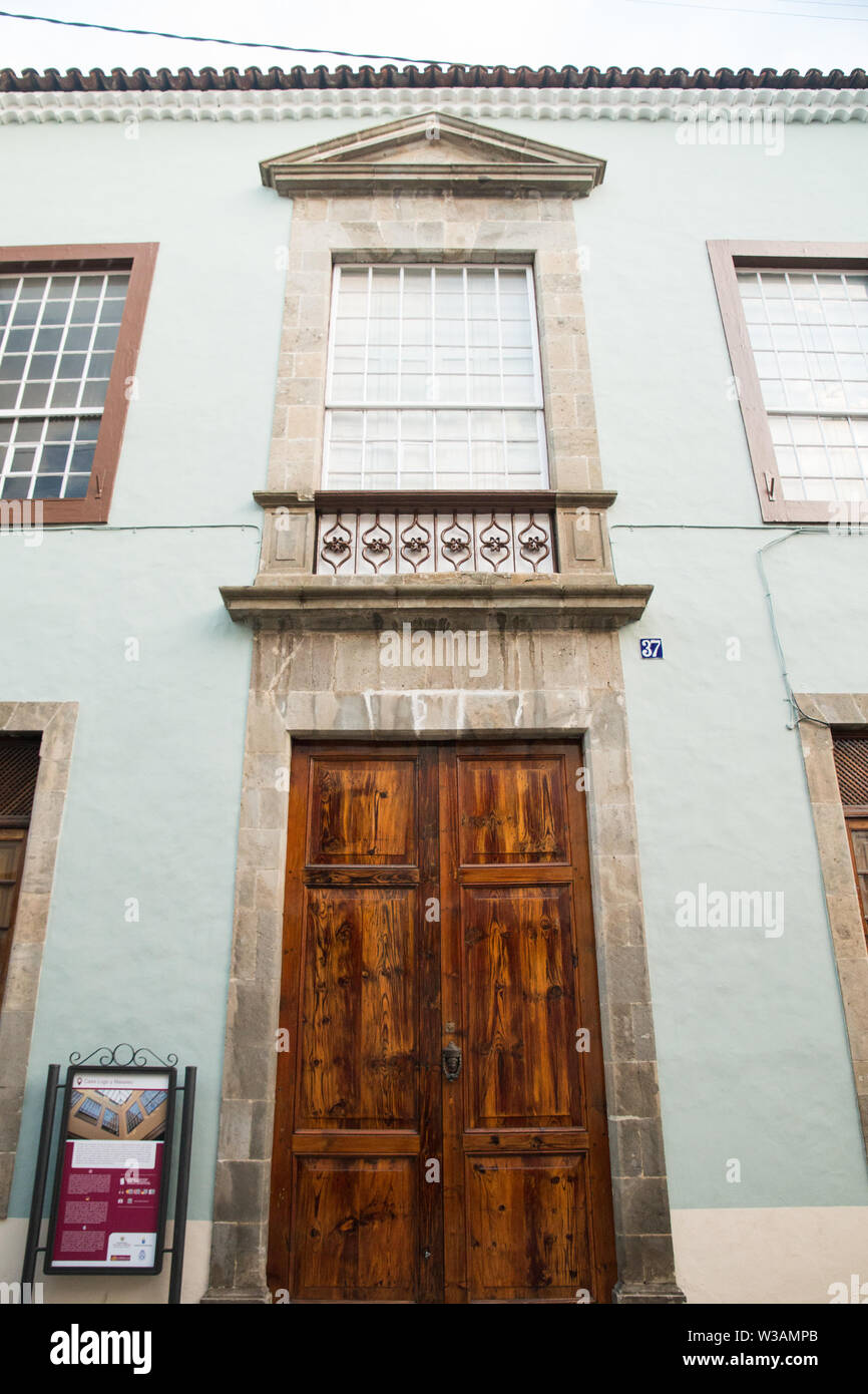 Altes Haus im Kolonialstil Stockfoto
