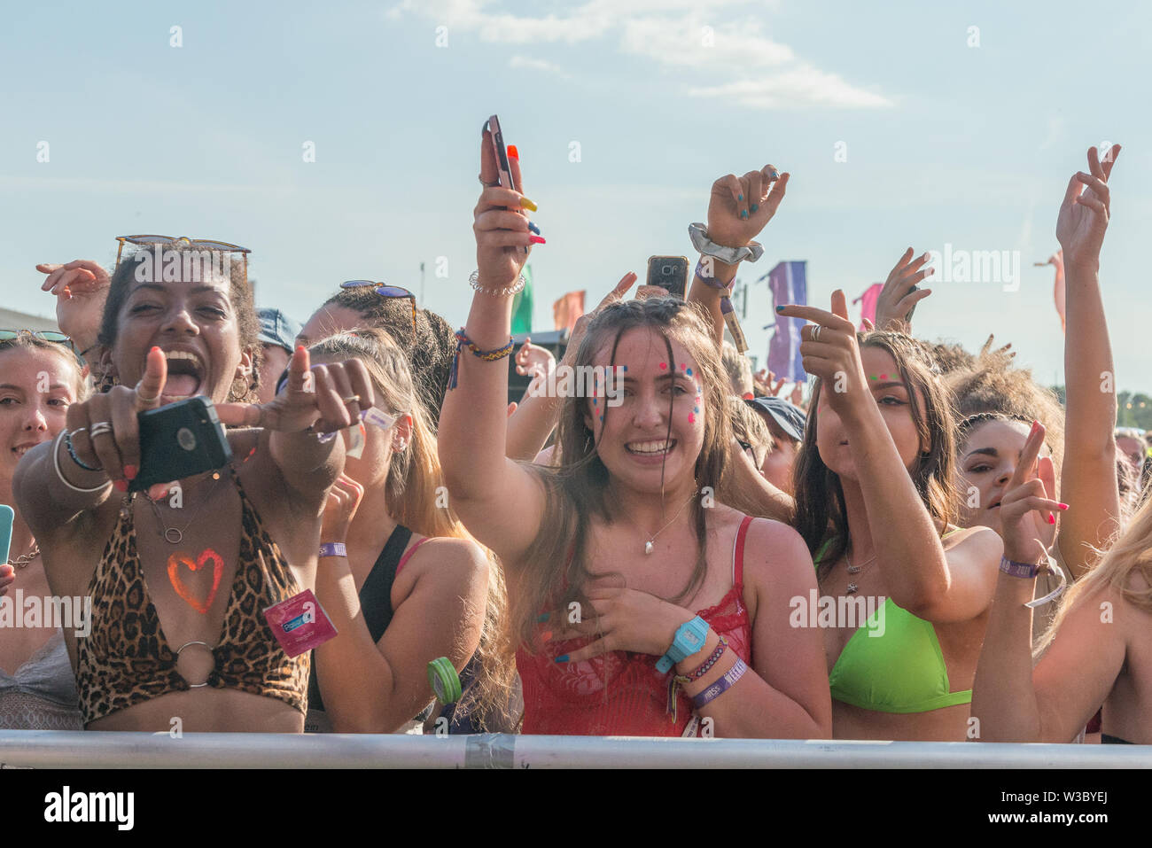 Massen an Teh2019 NASS Festival Stockfoto