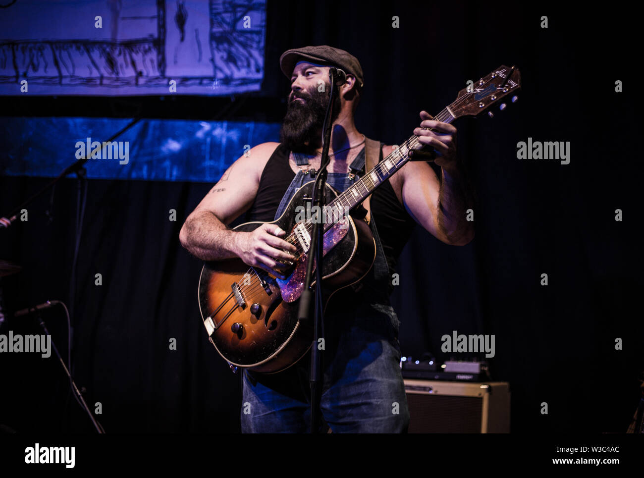 Der reverend Peyton's Big damn Band live auf Band auf der Wand Manchester 8. Juli 2019 Stockfoto
