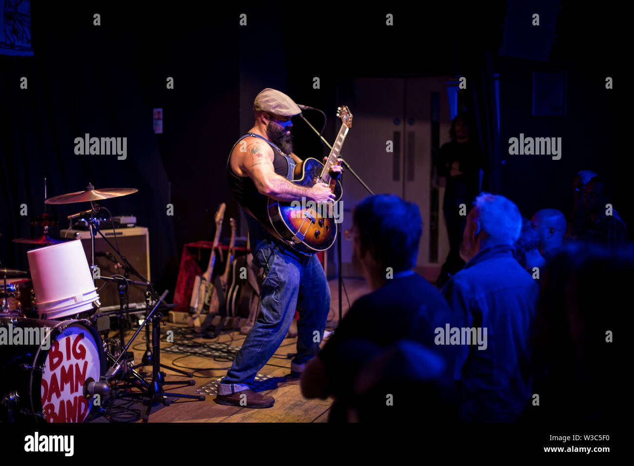 Der reverend Peyton's Big damn Band live auf Band auf der Wand Manchester 8. Juli 2019 Stockfoto