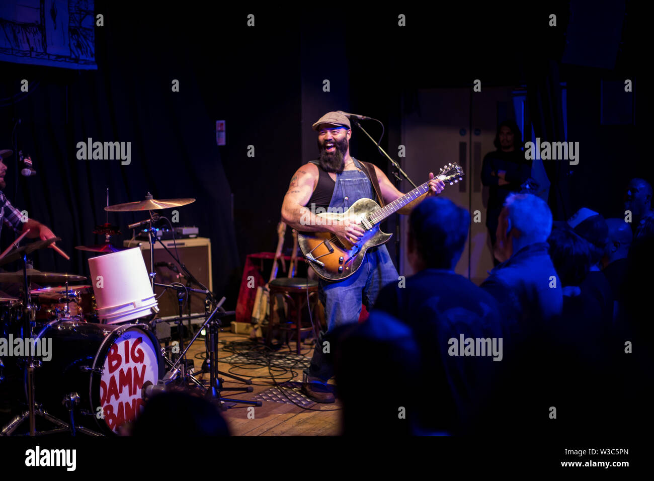 Der reverend Peyton's Big damn Band live auf Band auf der Wand Manchester 8. Juli 2019 Stockfoto