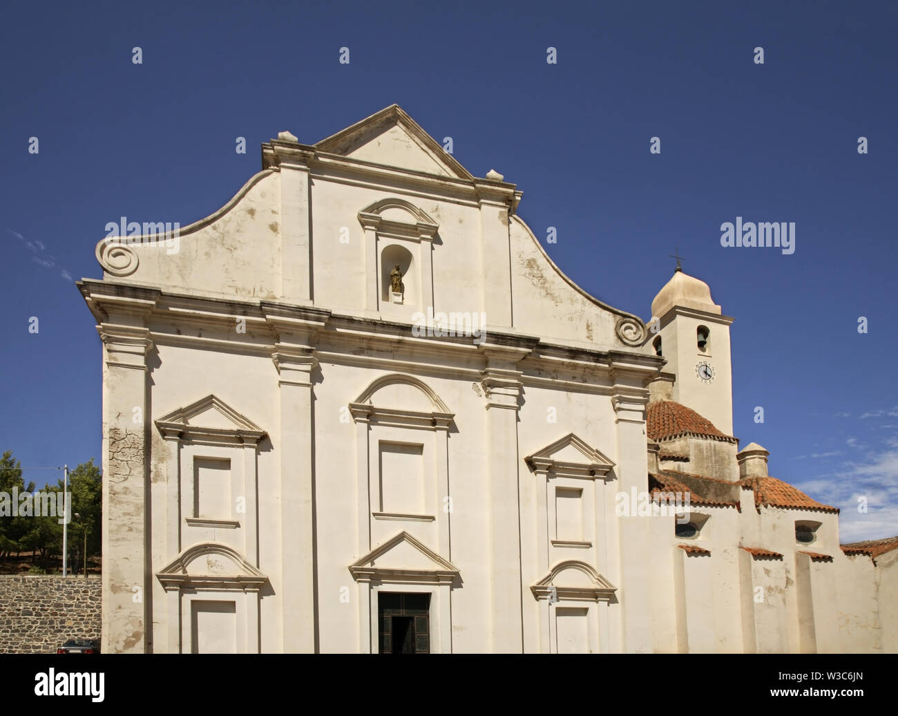 Kathedrale von St. Giacomo in Orosei. Provinz Nuoro. Insel Sardinien. Italien Stockfoto