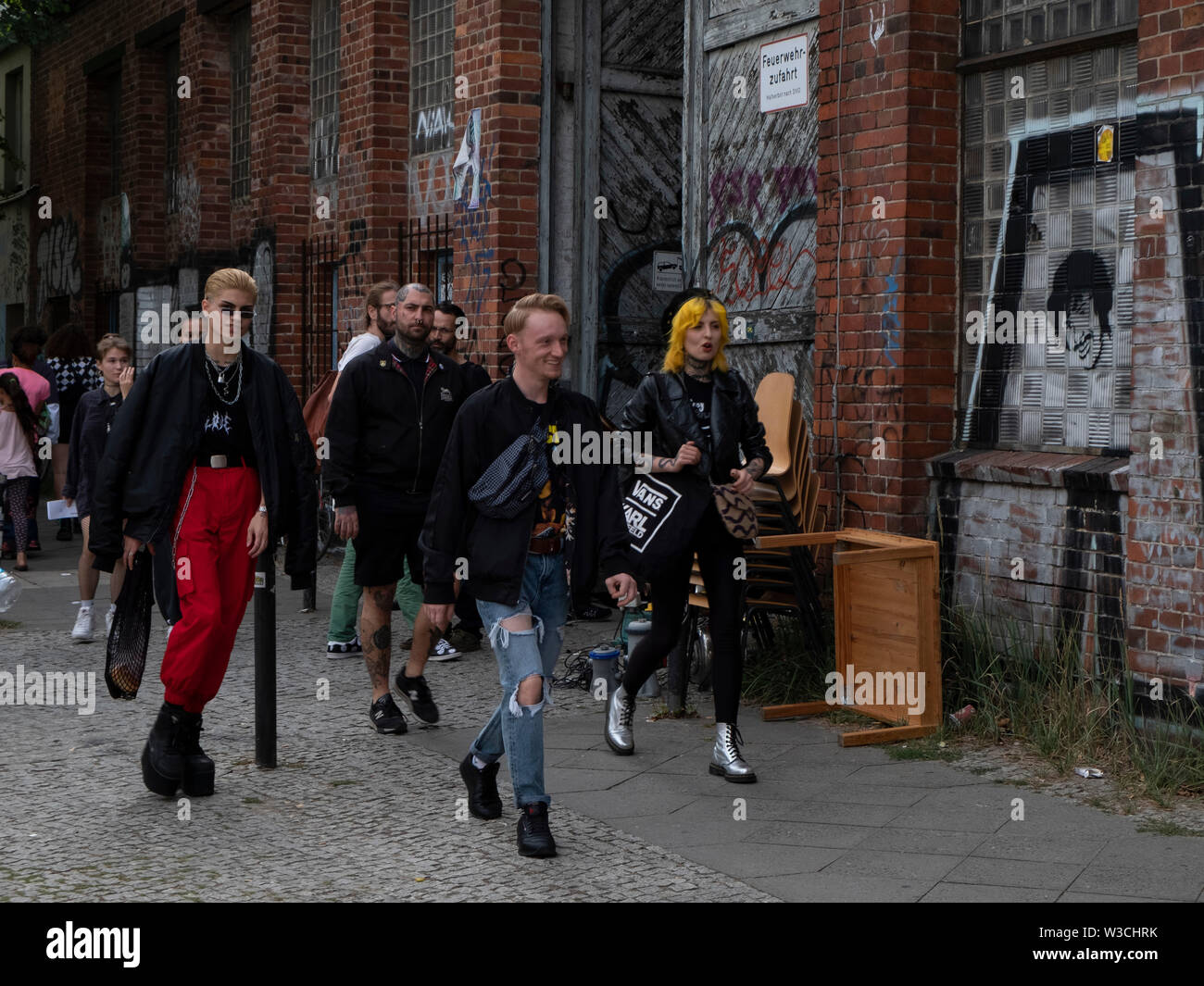 Brot und Butter Messen von Zalando, Berlin Deutschland Stockfoto