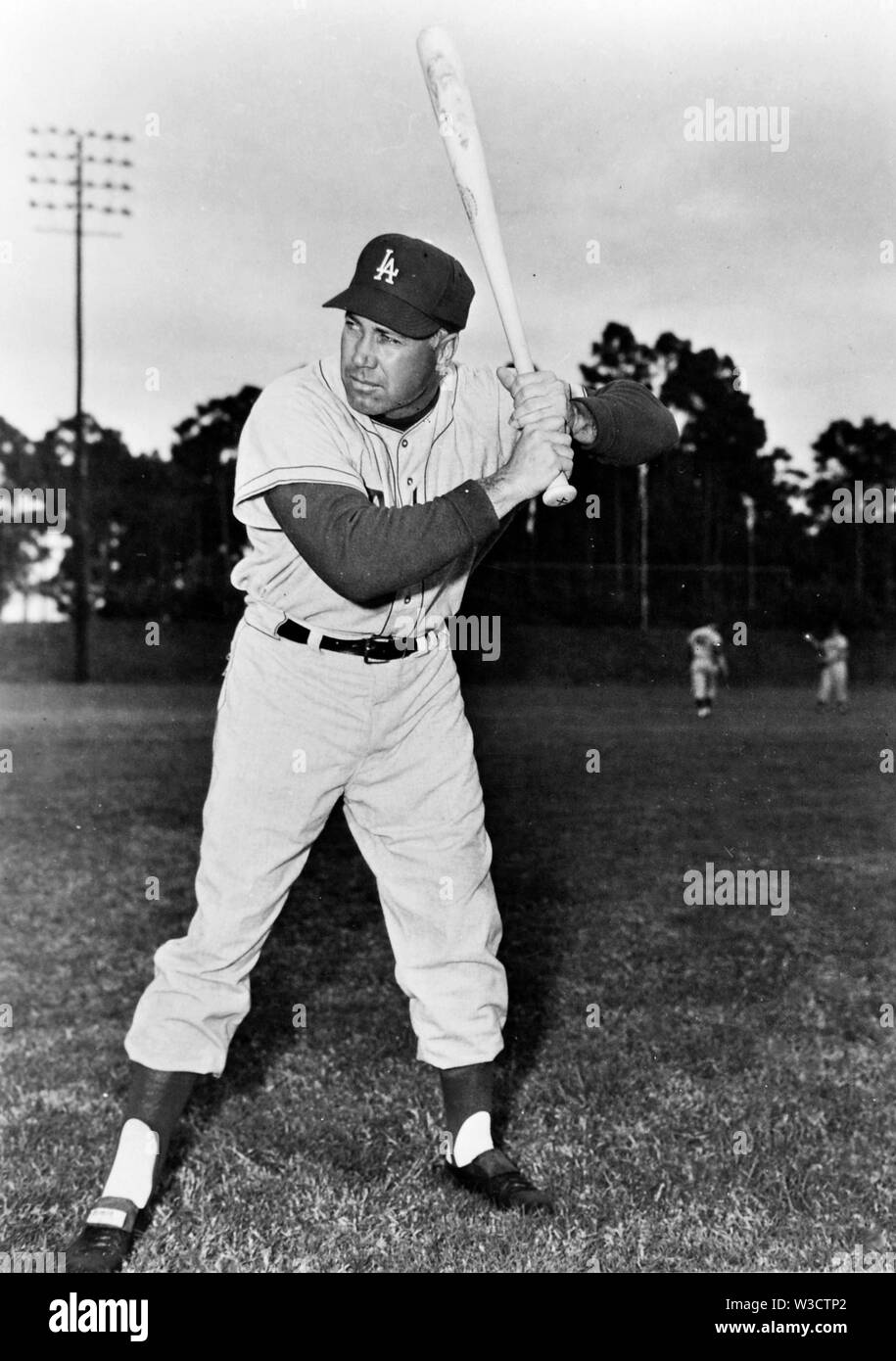 Star Baseball player Herzog Snider der Los Angeles Dodgers um 1960 s Stockfoto