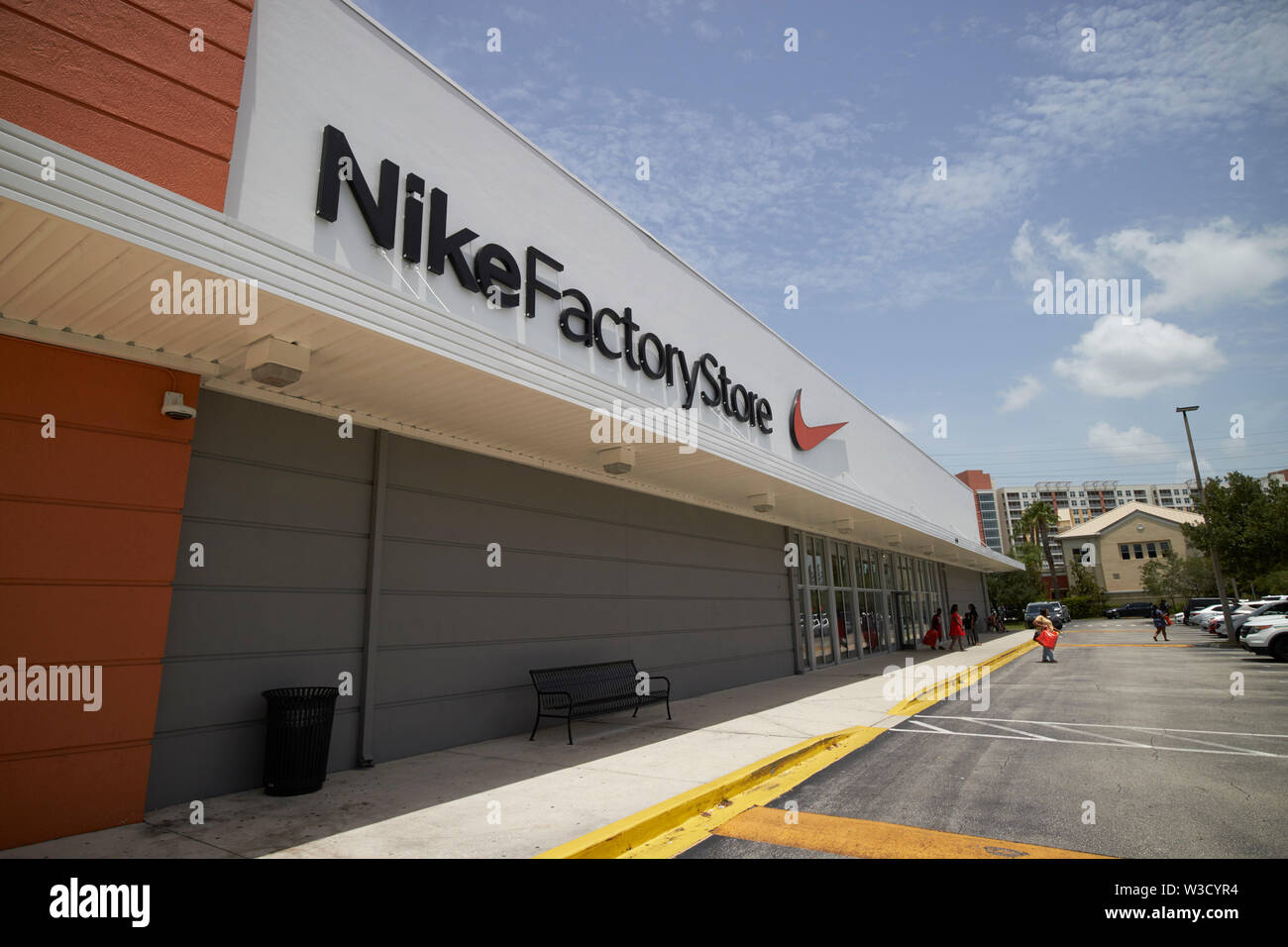 Nike factory store Kissimmee Orlando Florida Vereinigte Staaten von Amerika Stockfoto