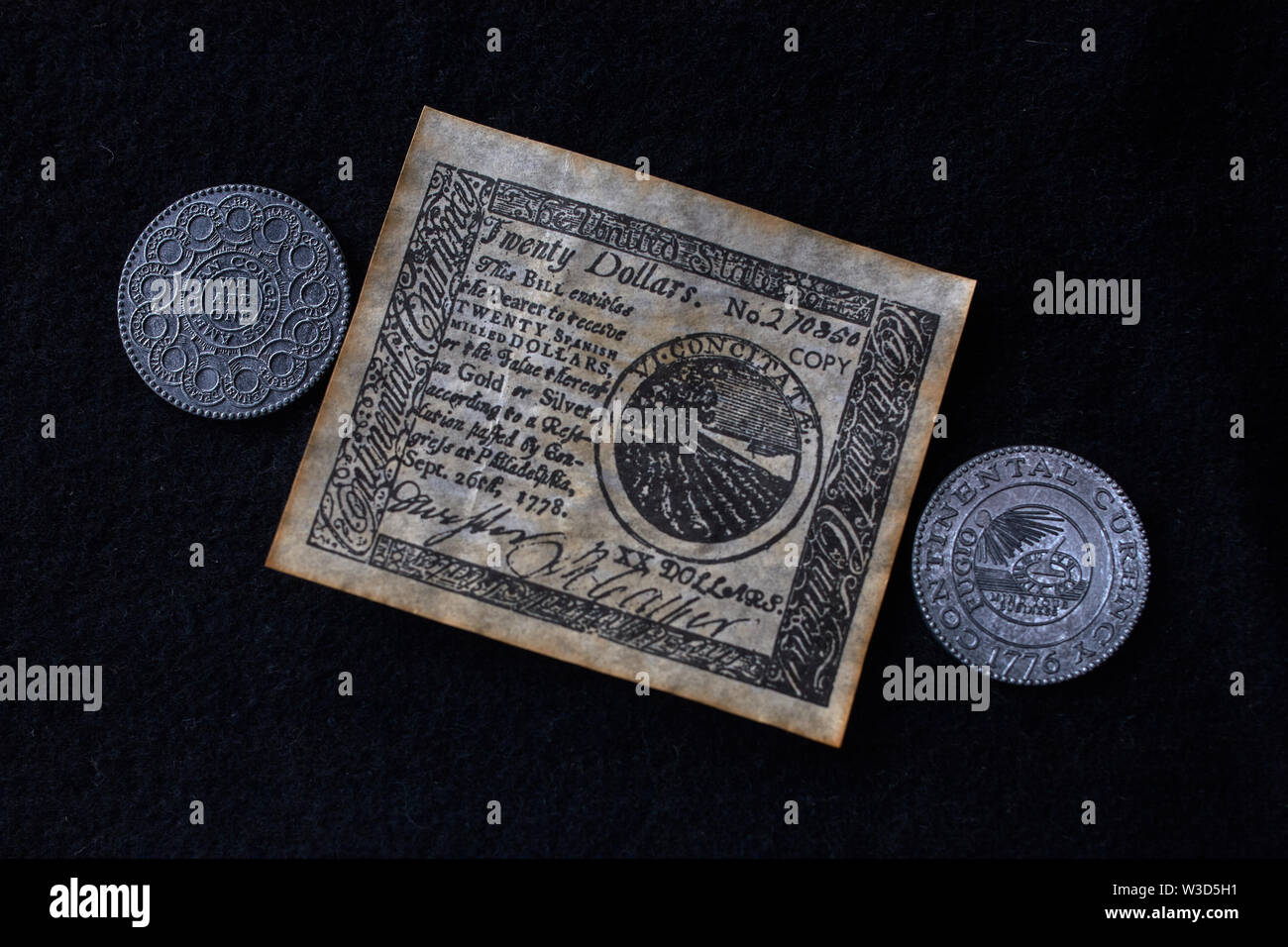 13. Juni 2006 Vintage US-Währung Kalyan in der Nähe von Mumbai Maharashtra INDIEN Stockfoto