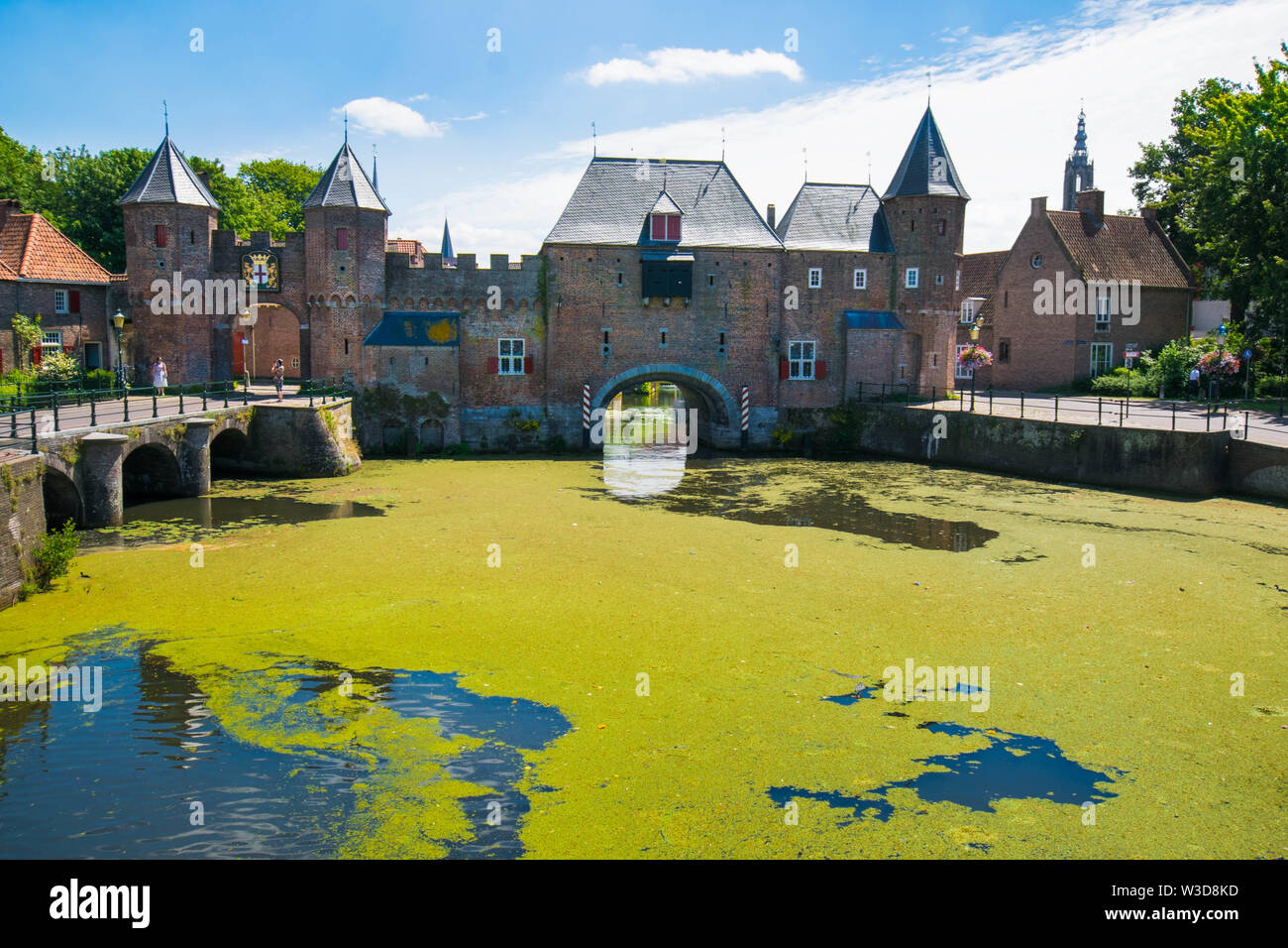 Schöne Stadt Amersfoort in den Niederlanden Stockfoto