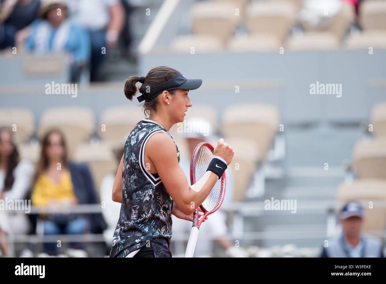 Caroline Garcia aus Frankreich während 10 Tag der French Open am 30. Mai 2019 in Paris, Frankreich Stockfoto