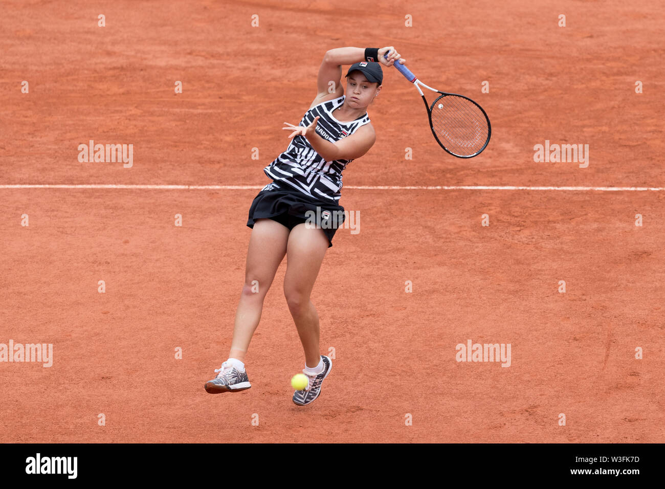 Ashleigh Barty aus Australien bei Tag 14 der French Open am 3. Juni 2019 in Paris, Frankreich Stockfoto