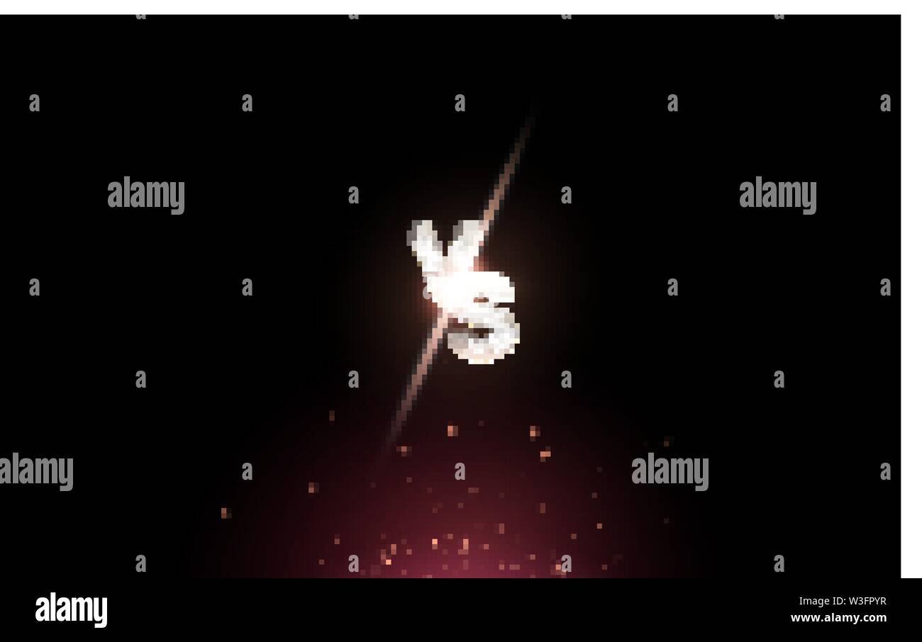 Versus logo vs Buchstaben für Sport und Kampf. MMA, UFS, Schlacht, vs übereinstimmen, spiel Konzept Vergleich eps 10 Vector Illustration Stock Vektor