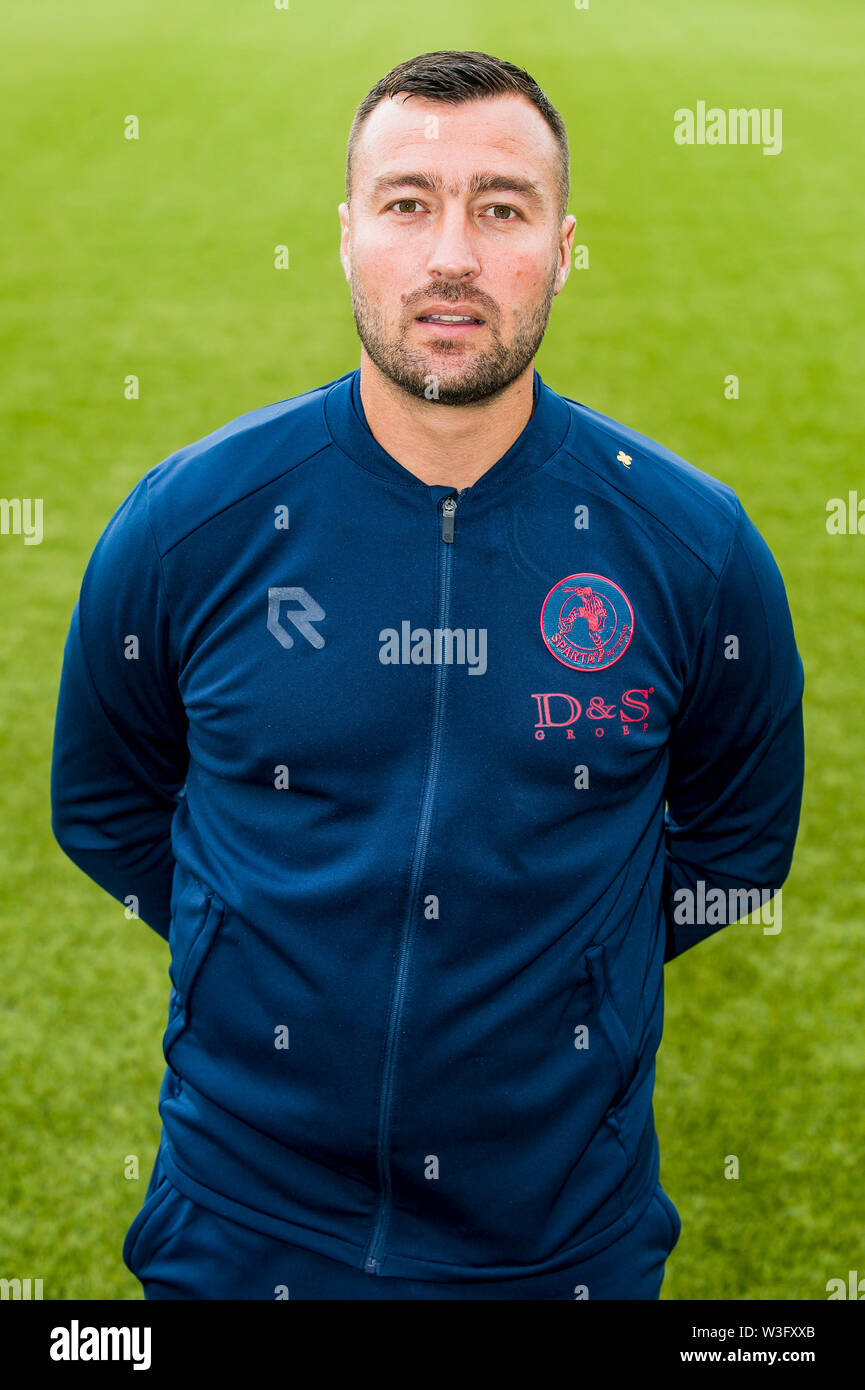 Rotterdam, Niederlande. Am 15. Juli 2019. ROTTERDAM, photocall Sparta Rotterdam, Fußball, Saison 2019-2020, 15-07-2019, Sparta Stadion Het Kasteel, Leen van Steensel Credit: Pro Schüsse/Alamy leben Nachrichten Stockfoto