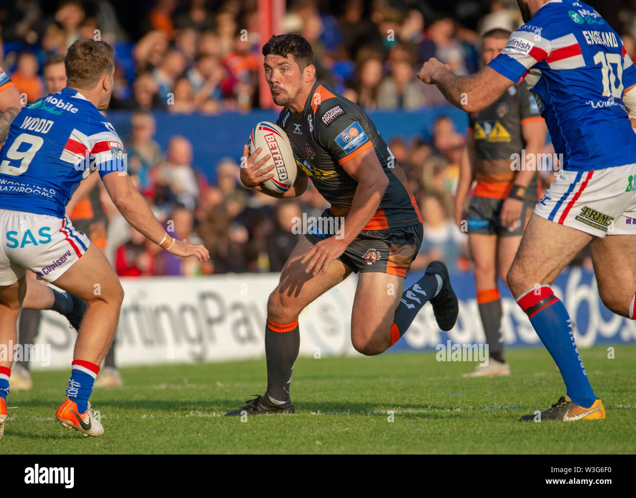 Wakefield v Castleford Stockfoto