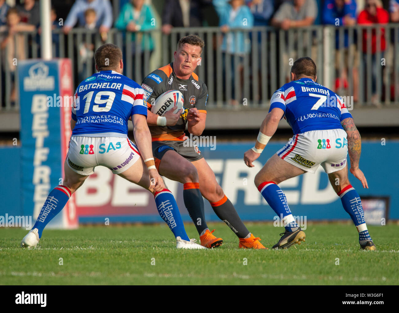 Wakefield v Castleford Stockfoto