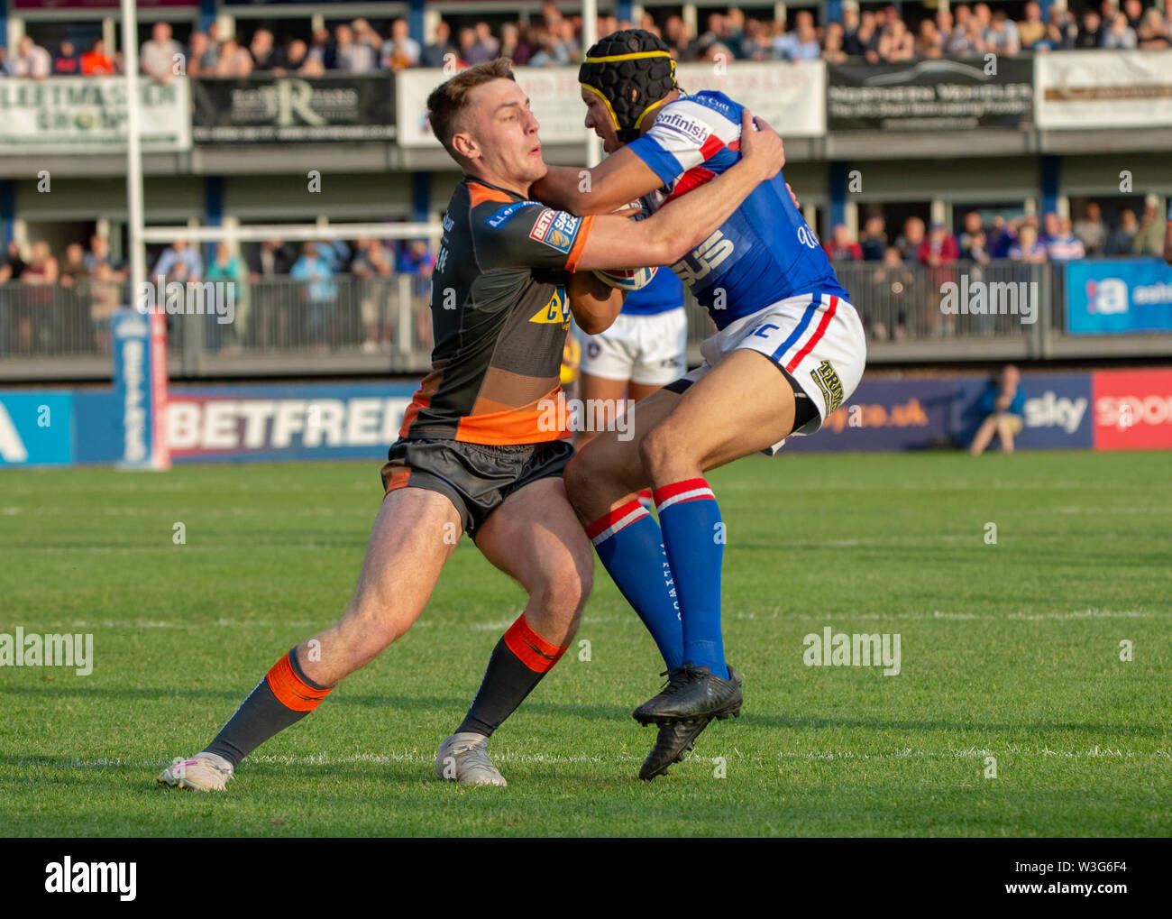 Wakefield v Castleford Stockfoto