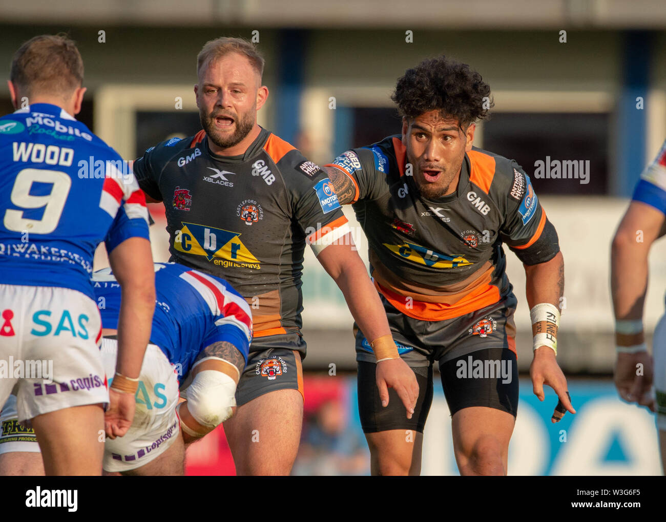 Wakefield v Castleford Stockfoto