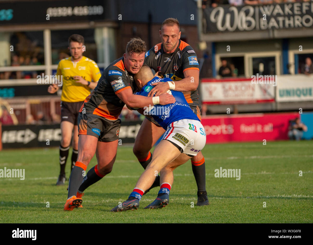 Wakefield v Castleford Stockfoto